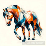 Abstract Horse Ai Art