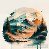 Abstract Landscapes Ai Art