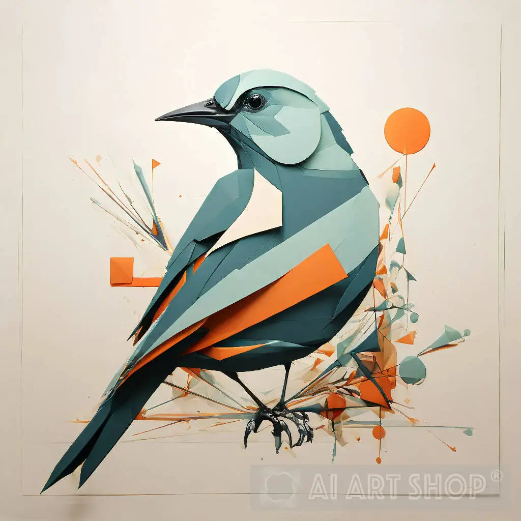 Abstract Birds abstract of bird