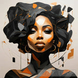 Abstract Of Girl #1 Abstract Ai Art