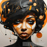 Abstract Of Girl #1 Abstract Ai Art