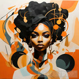 Abstract Of Girl #1 Abstract Ai Art