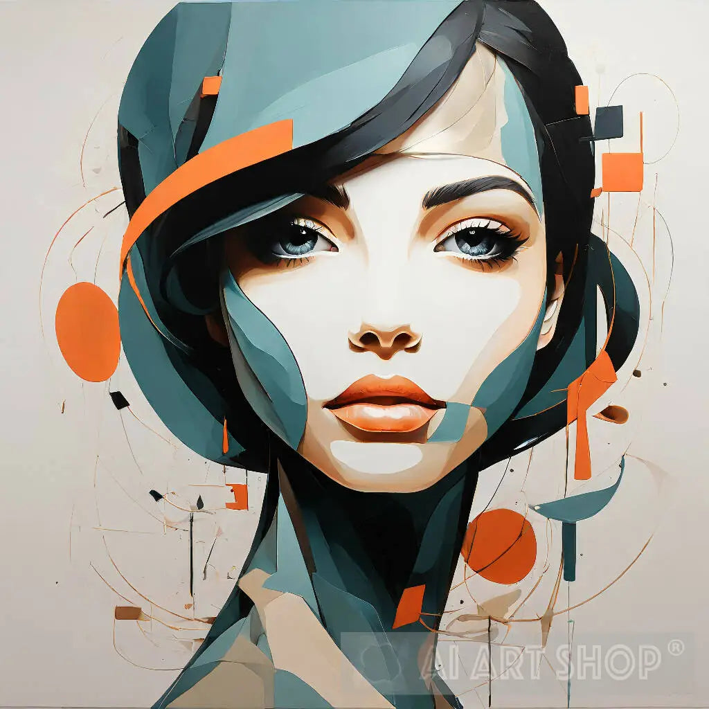 abstract of girl