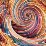 Abstract Painting Of A Symphony Colors Ai Art