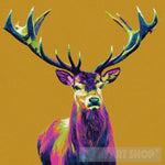 Abstract Stag Ai Art