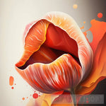 Abstract Tulip Ai Art