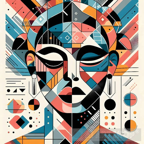 Abstract Woman Art Ai