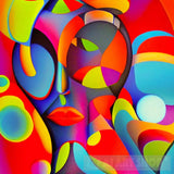 Abstract Women Portrait Ai Art