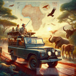 African Safari Illustration Animal Ai Art