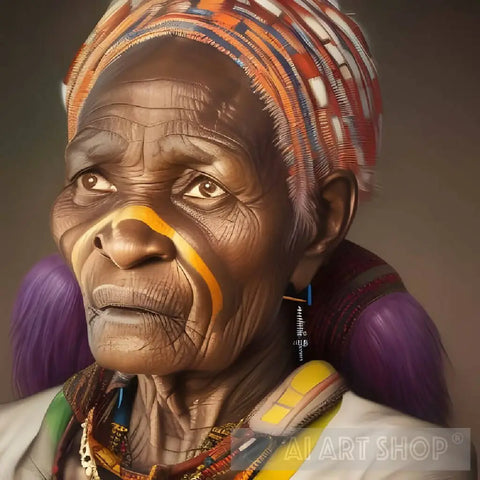 Africas Beautiful Heritage 2 Ai Painting
