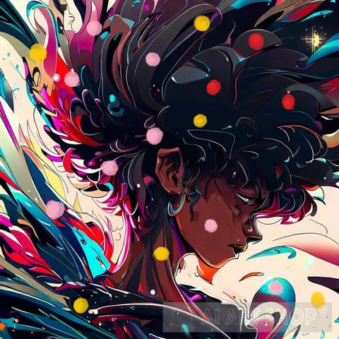 Afro Feelings Ai Painting