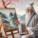 AI chinese sage painting