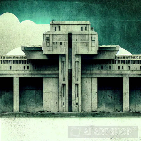 Ai Part 10 Historical Brutalist Expressionism Architecture Art