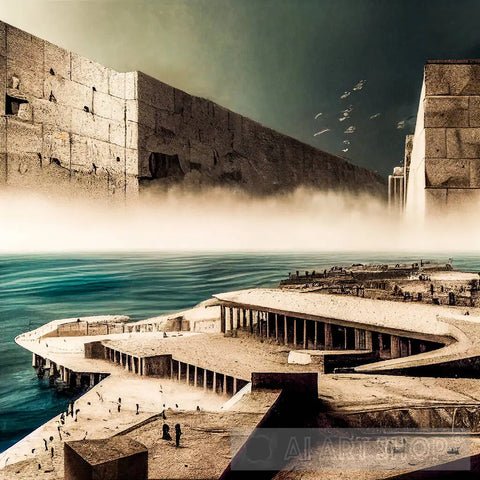 Ai Part 4 Historical Brutalism Lost In The Mist Architecture Art