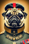 Ai Soldier Style Dog Illustration Animal Art