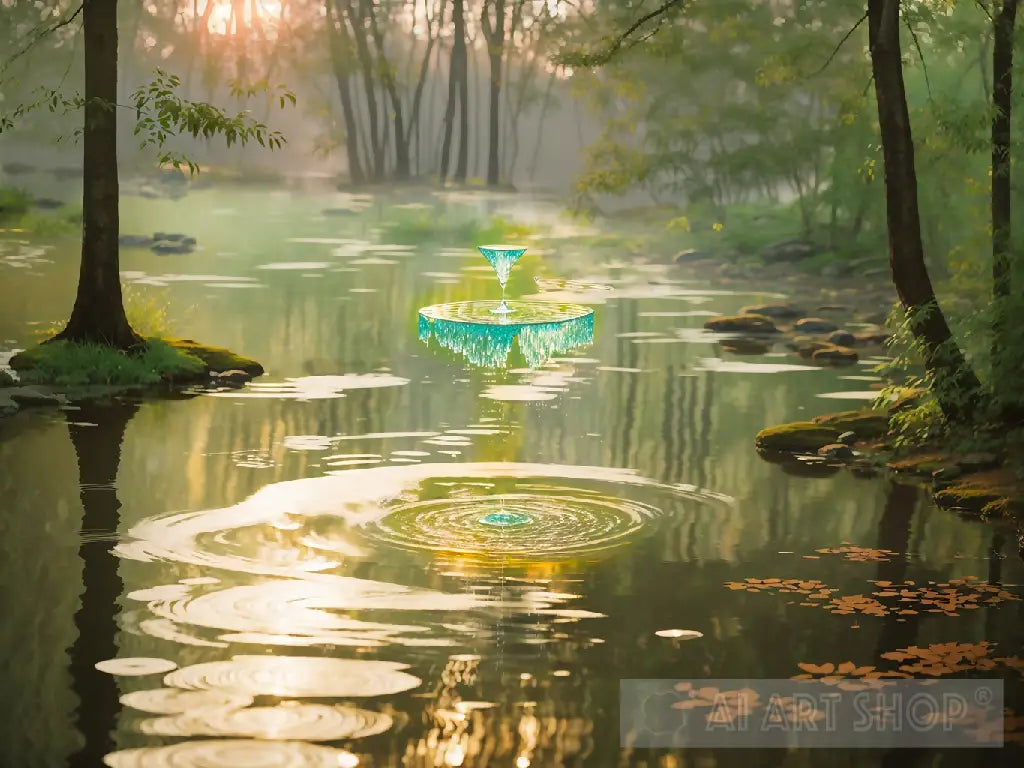 The Magic of Floating Water - A Surrealistic Masterpiece