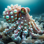 Ais Octopus And Its Radiant Treasure Animal Ai Art