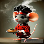 الفأر الطباخ Ai Artwork