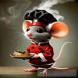 الفأر الطباخ Ai Artwork