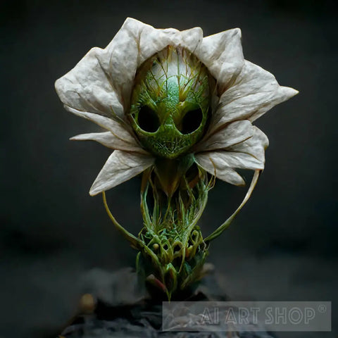 Alien Flower Ai Artwork