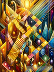 المدينه الفاضله 1 Abstract Ai Art