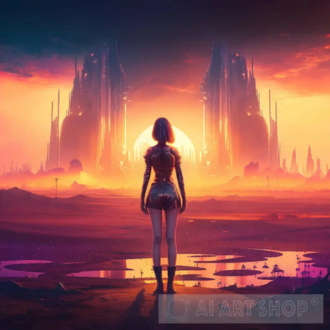 Alone In The Future 4 Ai Artwork