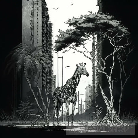 Alone In The New World (Animal Art) Animal Ai Art