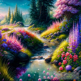 الطبيعه تغني Ai Artwork