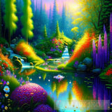 الطبيعه تغني Ai Artwork