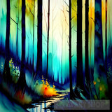 الطبيعه تغني Ai Artwork