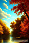 An Autumn Afternoon Ai Painting