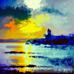 An Evening On The Seaside Ai Painting