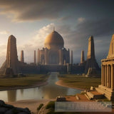 Ancient Civilization Thriving On A Hidden Continent Architecture Ai Art