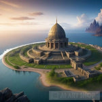 Ancient Civilization Thriving On A Hidden Continent Architecture Ai Art