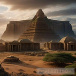 Ancient Civilization Thriving On A Hidden Continent Architecture Ai Art