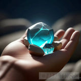 Ancient Rock Spirit With A Crystal Orb Portrait Ai Art