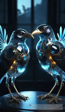 Android Birds Ai Artwork