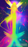 Angelic Stars Set Abstract Ai Art