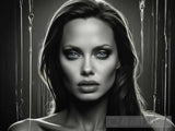 Angelina Living Idol Portrait Ai Art