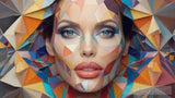 Angelina Living Idol Portrait Ai Art