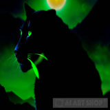 Animal Panther Feline Cat Ai Art