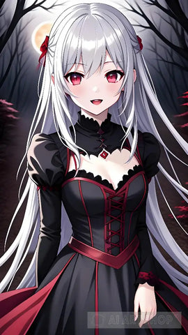 Anime Vampire Girl Ai Artwork