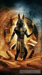 Anubis And Pharaohs Abstract Ai Art