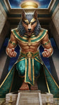 Anubis Egyptian Ai Painting