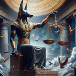 Anubis Justice Ai Painting