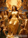 Aphrodite Surrounded By Her Adult Children Ai Artwork