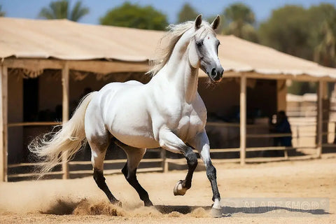 Arabian Horse Ai Artwork