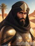 Arabian Warrior Ai Artwork