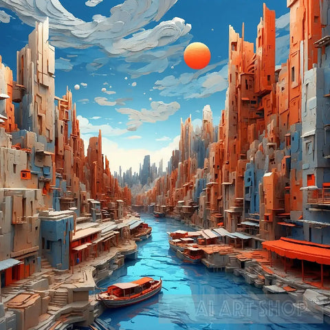 Arcane Dreamscapes Junction Surrealism Ai Art