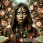 Arcane Librarian Portrait Ai Art